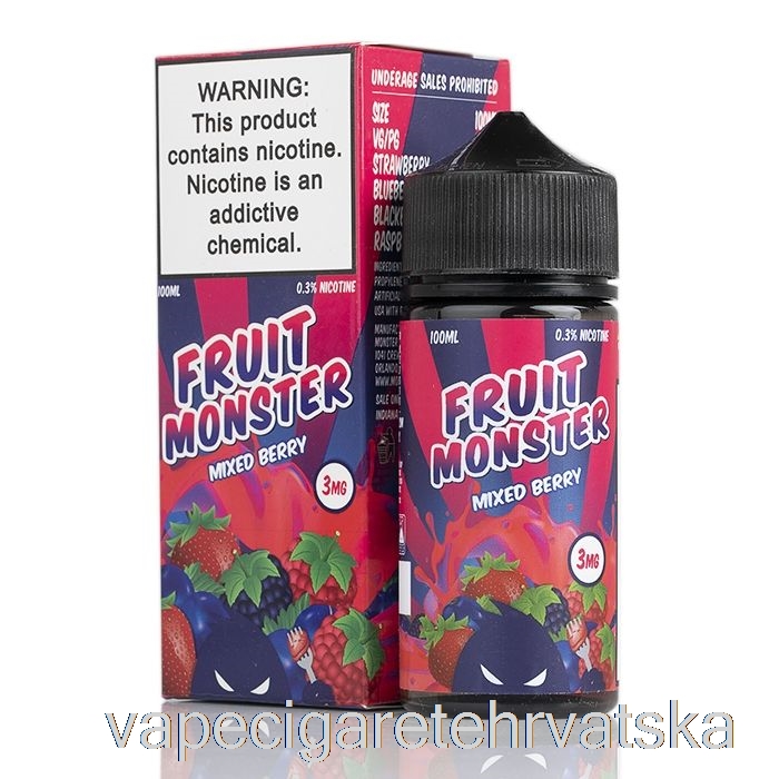 Vape Cigarete Miješano Bobičasto - Voćno čudovište - 100ml 6mg